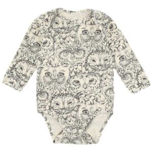 Soft Gallery - Bob Body AOP OWL - Cream - 62/3 mdr.