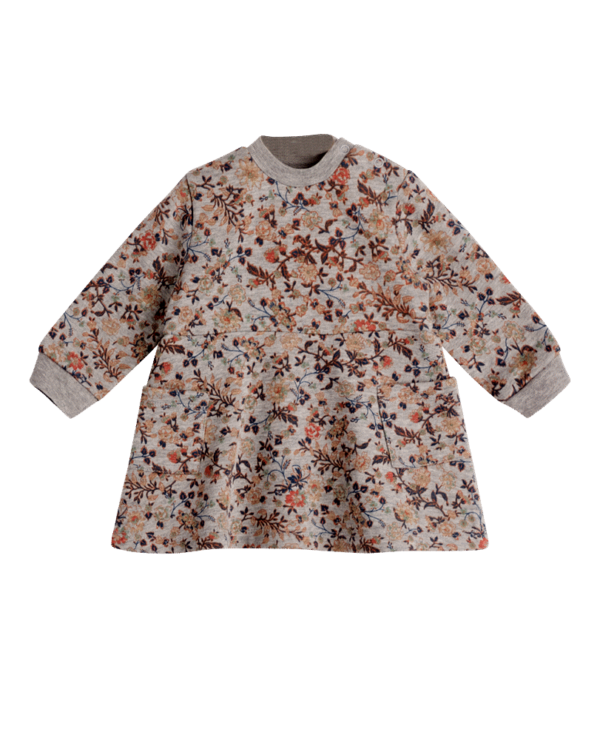 Abby kjole - PRINT BEIGE/MULTICOLOUR - 74