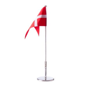 NOA Kids forkromet bordflag - 30 cm - Kan graveres