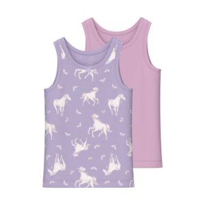 Name it Tank Top 2-pak Horse - name it - Undertøj - GladeRollinger.dk