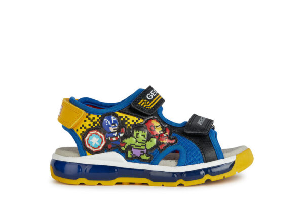 Avengers - Sandal Android - Black/Royal - 24