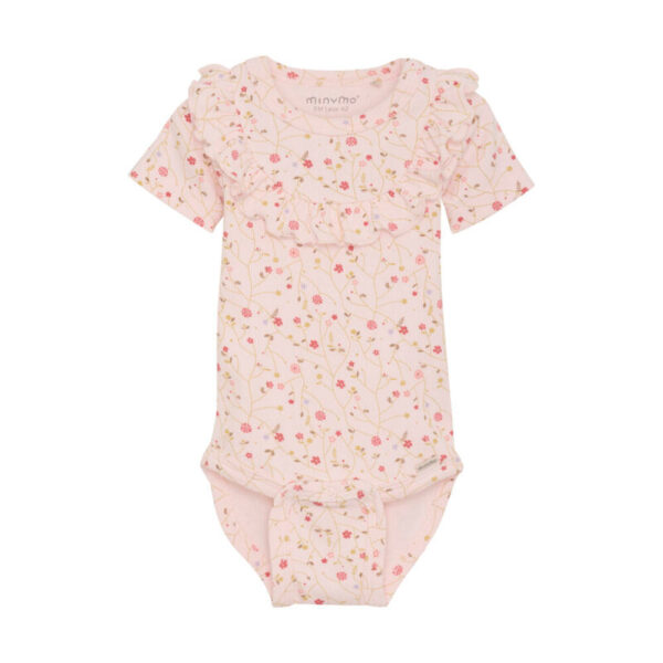 Body kortærmet AOP rib - Pink Dogwood - 56