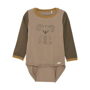 Body langærmet - Taupe Gray - 56