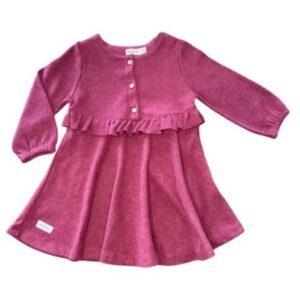 Dimon Dress - Bordeaux / 3-6m - 68cm