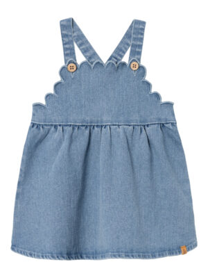 Lil Atelier Okaja Denim Dress - Medium Blue Denim - 56 cm