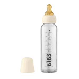 Bibs Glassutteflaske - Latex 225ml Ivory