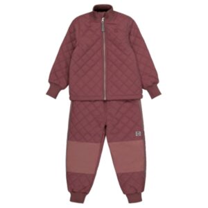 Dun Sæt w. Fleece - ROSE BROWN - 92