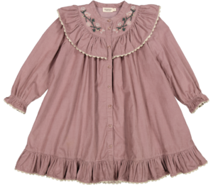 MarMar Dalina Fine Cord Dress - Dusty Mauve - 92 cm / 2 år