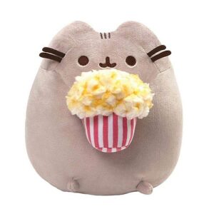 Pusheen the Cat - Snackable - Popcorn! Bamse/Plush 24cm