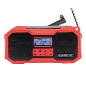 Albrecht DR 112 DAB+ Udendørs Radio m/SOS-Funktion (DAB+/FM)