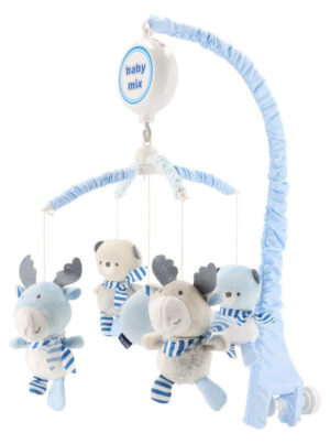 Baby Mix Uro med Elge og Bjørne - 12cm