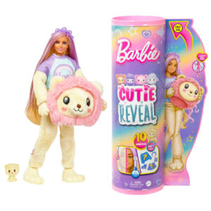Barbie Cutie Reveal Cozy Cute Tees (3år+) Løve