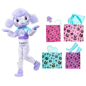 Barbie Cutie Reveal Cozy Cute Tees (3år+) Puddel