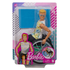Barbie Ken m/Kørestol (3år+) Blond
