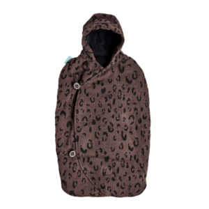 Barnevognsdragt - Leopard Brown