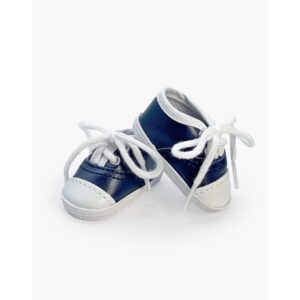 Blå sneakers - Dukkesko til 32 cm dukke