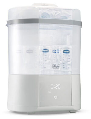 Chicco Dampsterilisator med Tørrefunktion - 2 Tilstande (Full Size, Kompakt)