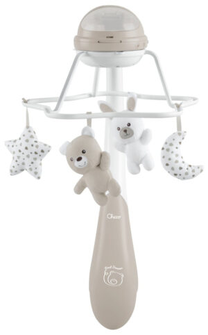 Chicco Flytbar Uro til Seng, Fra 0 År - Beige/Hvid