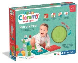 Clementoni Soft Clemmy Sensoriske Legemåtter til Baby - 6+Måneder