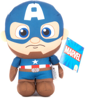 Disney Marvel Lil Bodz Plysbamse med Lyd - 28cm - Captain America