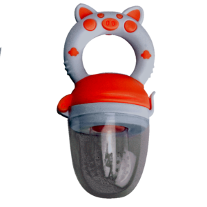 Food feeder (mad sut) med blødt greb - Rosa