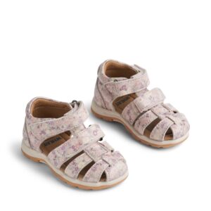 Frei lukket sandal - clam multi flowers - 19