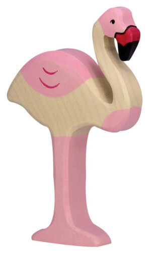 Goki Trælegetøj - 3+år - Flamingo