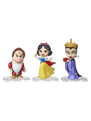 Hasbro Disney Princess Comics Dolls Snow White's Story Moments Number 1 Wish with Evil Queen and Grumpy 3-Pack 5 cm