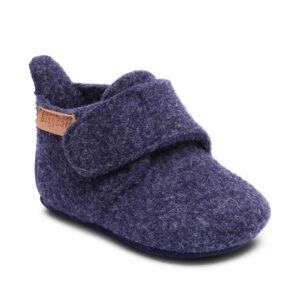 Hjemmesko, Wool Star - 20 Blue - 23