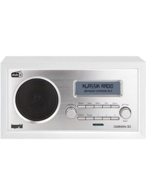 Imperial DABMAN 30 - White - DAB+/FM - Mono - Hvid
