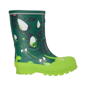 Jolly print gummistøvle - Bottlegreen/Multi - 27