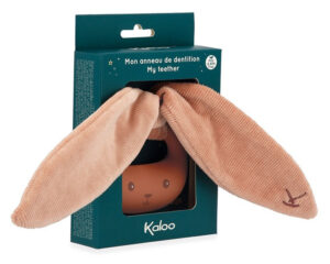 Kaloo Silikone Kaninbidering til Baby - Terracotta