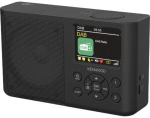 Kenwood CR-M33DAB Bærbar Radio - FM, DAB+ - Sort