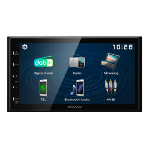 Kenwood DMX129DAB Bilradio 6,8tm (DAB/Bluetooth/USB)