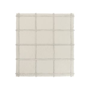 Kristina Dam Studio Bow Bedspread 240x260 cm - Beige/Black