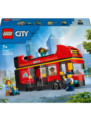LEGO City 60407 Rød dobbeltdækker-turistbus