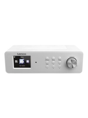 Lenco KCR-14 - Kitchen internet radio with FM - White - FM - Hvid