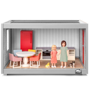 Lundby Dukkehus Startsæt m/Møbleret Værelse (4år+)