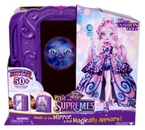 Magic Mixies Pixie Supremes Mirror Legesæt med Dukke - 5+år