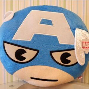 Marvel - Captain America - Pillow/Pude - Super nuttet og blÃ¸d - Plush/Bamse - 30x39cm