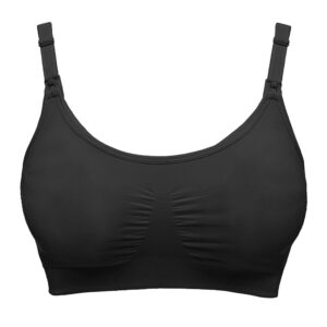 Medela 3-i-1 amme- og pumpe-BH, sort - Small