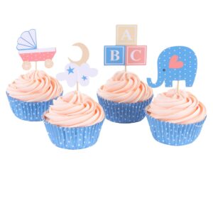 New Baby Cupcake Sæt - 24 sæt, PME