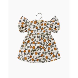 Orange Blossom kjole - Dukketøj 32 cm