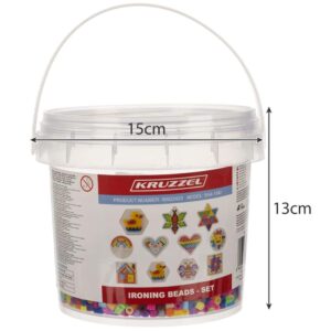 Perlesæt med 5000 perler og forme
