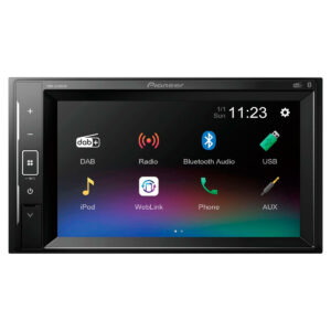 Pioneer DMH-A240DAB Bilradio m/6,2tm Touchskærm (MP3/Bluetooth/USB/DAB+/RDS)