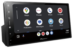 Pioneer SPH-DA77DAB Bilstereo med Touchskærm (6,8tm) - Trådløs Apple CarPlay, DAB Radio og Bluetooth - 4x50W
