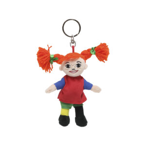 Pippi blød dukke med nøglering