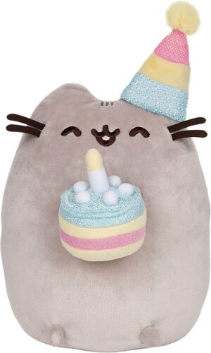 Pusheen the Cat - Snackable - Birthday Cake - Bamse/Plush 24cm