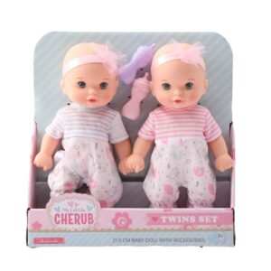Små Cherub Tvillingdukker 21,5 Cm