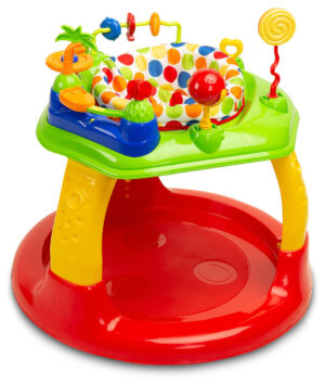 Toyz Hula Aktivitetsvogn - Max 12kg, 6+ Måneder - Rød/Grøn